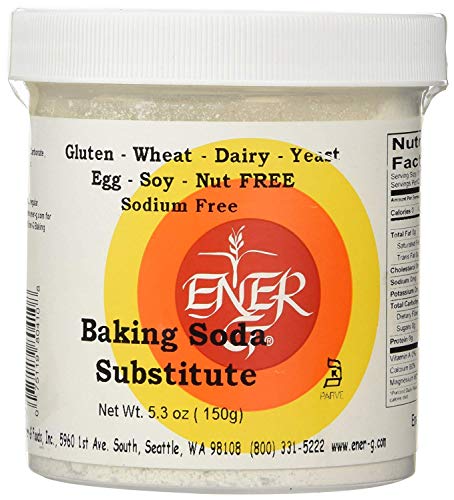 Ener-G Foods Baking Soda Substitute, 5.3-Ounce (Pack of 4)