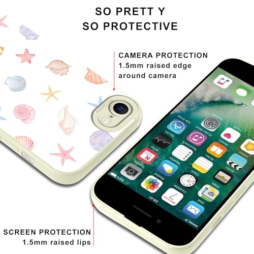 Coque iPhone SE 2022 fine robuste étoiles de mer finition premium - 2