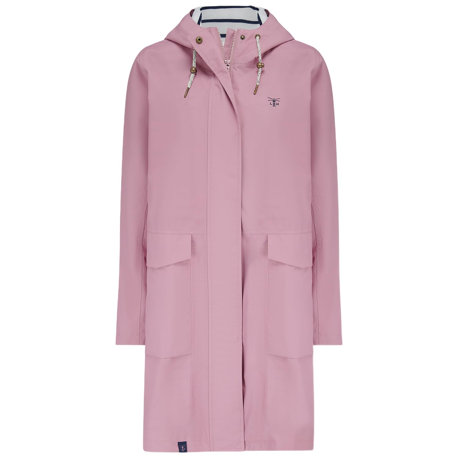 Lighthouse Women's Wild Rose - Long Beachcomber Jacket - 14