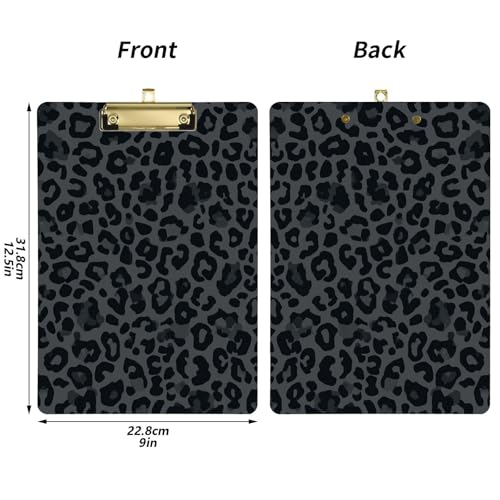 Porte-bloc A4 acrylique idéal pour infirmières et organisation de bureau moderne