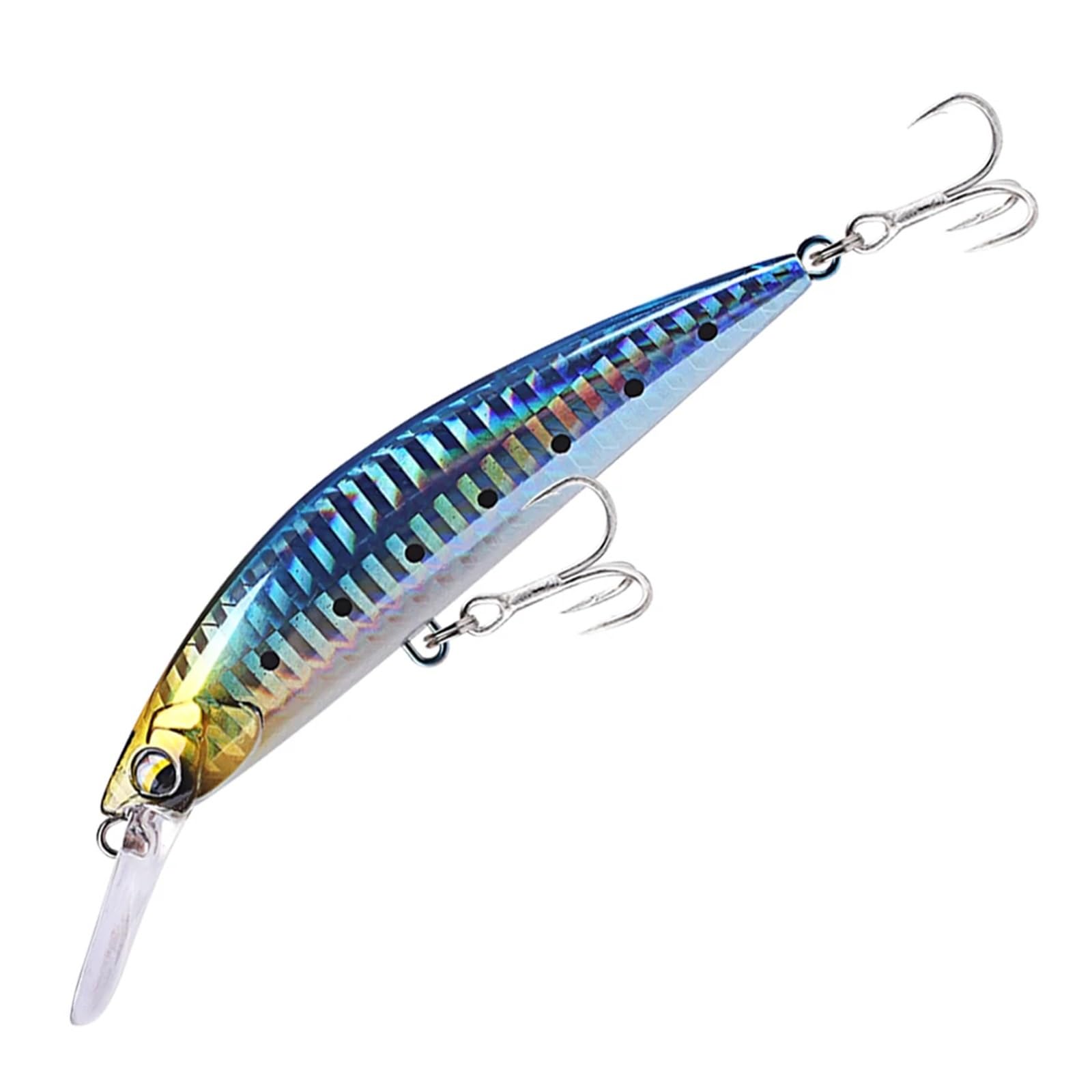 ACTINPANT 1pc 10CM 29G / 3.93IN 1.02OZ Long Casting Minnow Wobbler Sinking Saltwater Fishing Lure Seabass Tackle Minnow Bait(CC131-2)