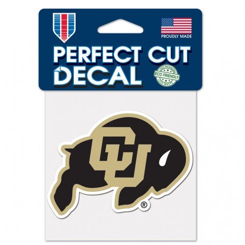Wincraft Colorado Buffaloes 4"x4" Die Cut Decal - Buffalo