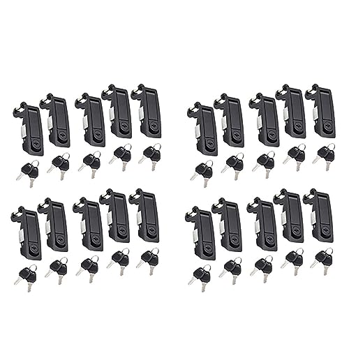 Verrou de compression flush et loquets réglables pour porte marine et RV