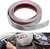 Amplio uso: ideal para decoración interior y exterior, se puede utilizar en el cuerpo o parachoques para proteger el borde de arañazos y golpes. Excelente ajuste para recortar a lo largo del lado del cuerpo del coche, borde de la ventana de la puerta, parachoques, rejilla delantera, capó, espejo lateral, faros, lámpara trasera, luces antiniebla.