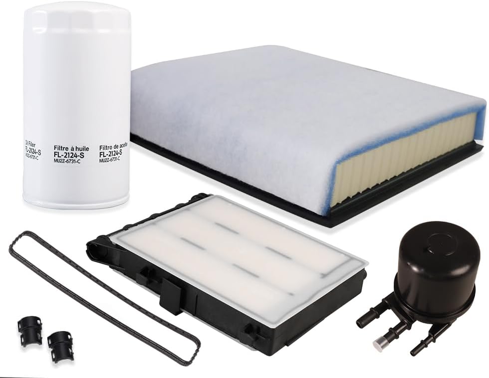 FL2124S Oil filter FD4625 Fuel Filter FA1927 Air Filter Fits for 2017-2019 Ford F250 F350 F450 F550 Super Duty 6.7L V8 Replaces FD-4624, FL2051S,BC3Z-6731-B,FA-1927, HC3Z-9601-A