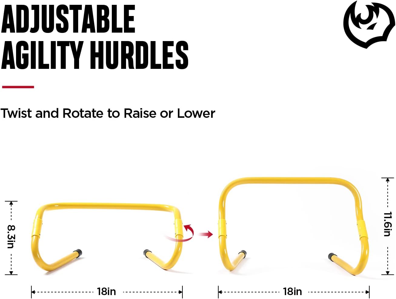 FitBeast Agility Ladder Agility Training Equipment | Includes Agility Ladder, 20 Cones, Resistance Rope, 4 Adjustable Hurdles, 5 Resistance Bands & Jump Rope, Agility Ladder Speed Training Equipment : Sports & Outdoors