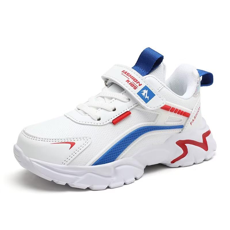 Kids Boy Fashion Lightweight Sport Sneakers for Walking Running Cycling Hiking Travel