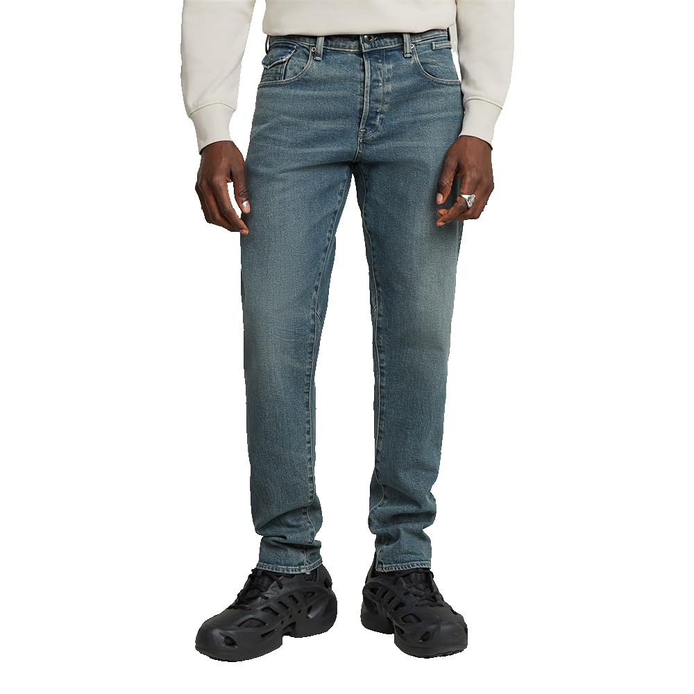 G-STAR Men's Morry FWD Regular Tapered Jeans, Blue (worn in glace D26141-D775-H139), 32W / 32L