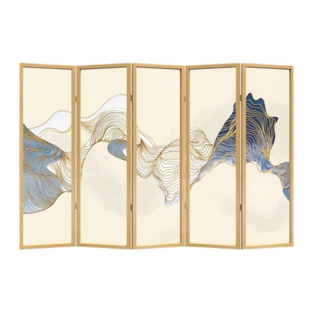 Privacy Screen Simple Screen Partition Decoration Living Room Office Foldable Background Wall Semi-transparent Privacy Room Divider