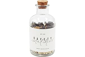 Sweet Water Decor Matches in Jar for Ambiance in Your Home