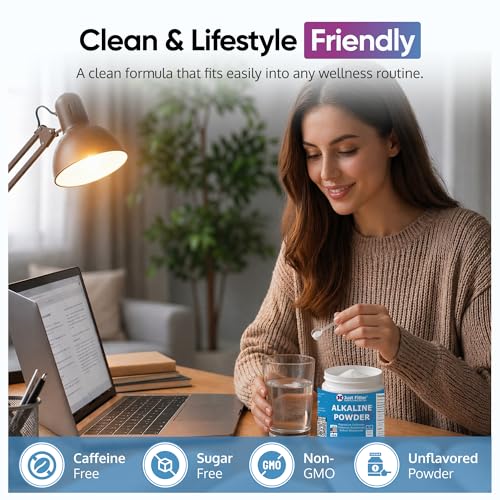 Image of Sodium Bicarbonate Powder Supports pH Balance - Potassium Bicarbonate Slow Release Formula for Better Absorption - Bicarb Potassium Powder Helps Reduce Body Acid - Bicarbonato De Sodio Supplement