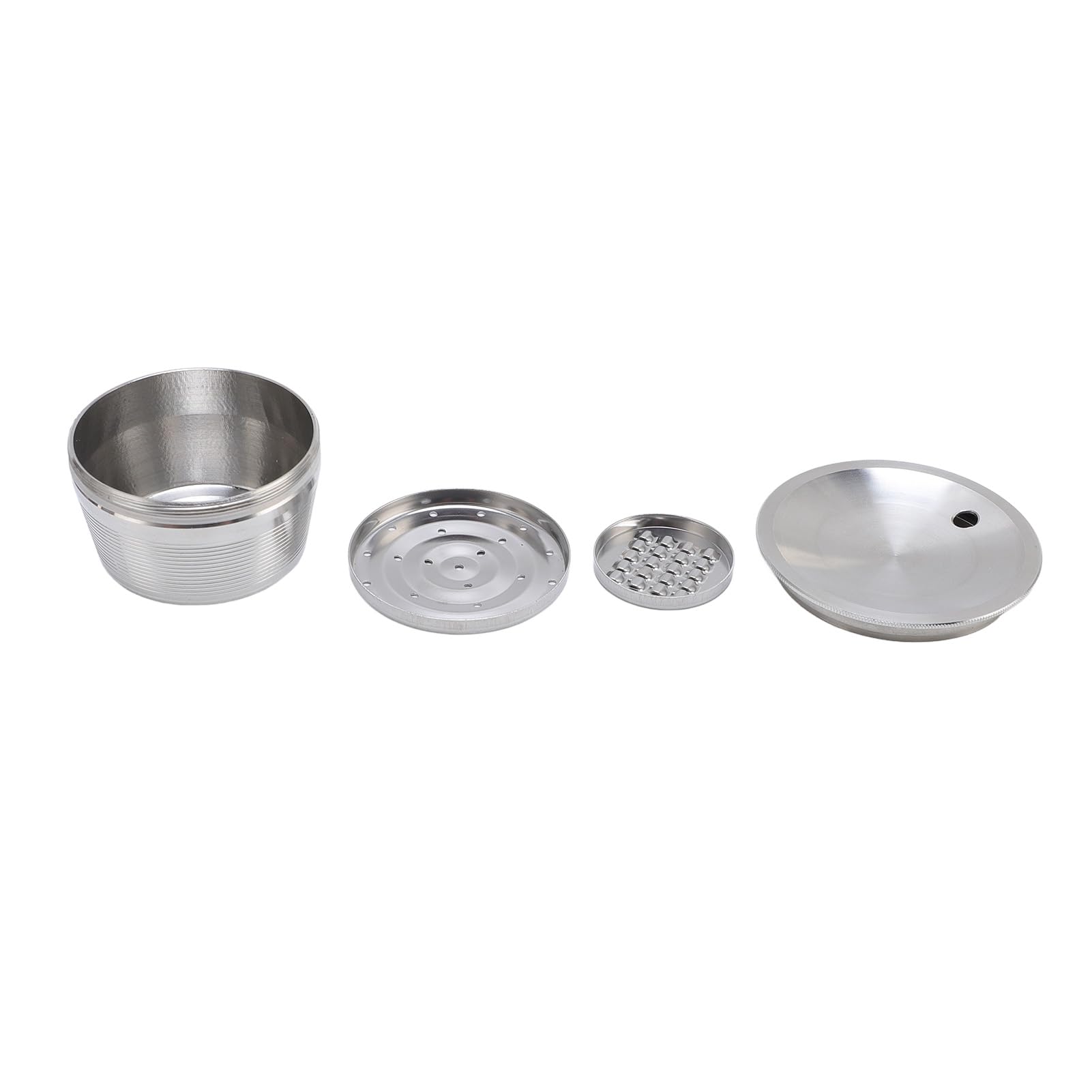 Fabater Cápsula de café Reutilizable con Acero Inoxidable con Fácil Limpieza para Uso Doméstico/Oficina - Filtro de Filtro Duradero Set