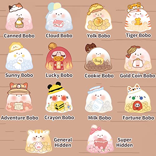 BEEMAI Bubble Eggs Series 2 - 3PC Random Cute Collectible Figures for Kids' Birthdays
