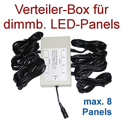 Preisvergleich Produktbild Multi-Dimmer-Box für bis zu 8 LED-Panels