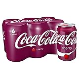 coca cola cherry vanilla Vegetariano Coca-Cola De Cereza 6 X 330 Ml