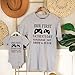 Personalized Handmade Our First Father’s Day Matching Shirts – Dad & Baby Gaming Outfits – Custom Father’s Day Gift for Gamers