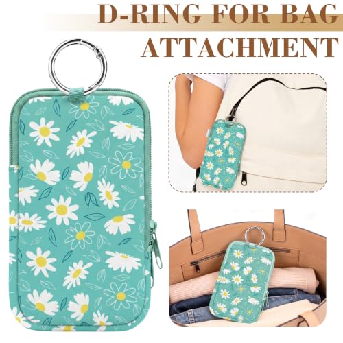 Image of 2PCS Tampon Holder Zipper Pouches Portable Period Bags