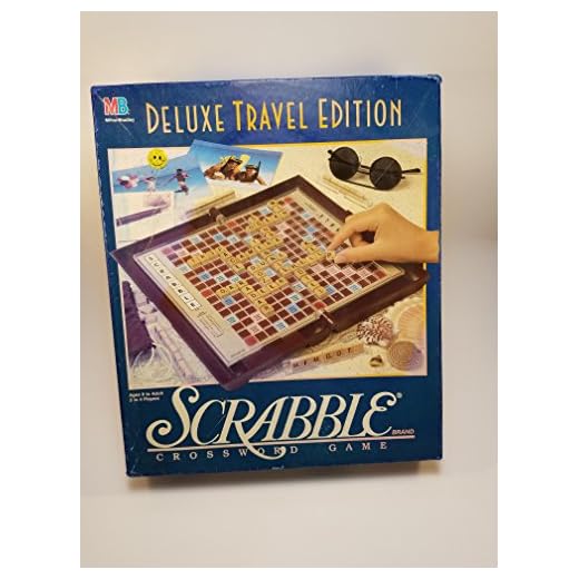Scrabble Crossword Game, Deluxe Travel Edition