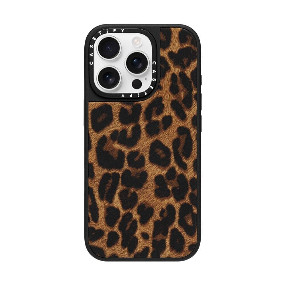 CASETiFY Leopard iPhone 16 Pro Case [4.9ft Drop Protection