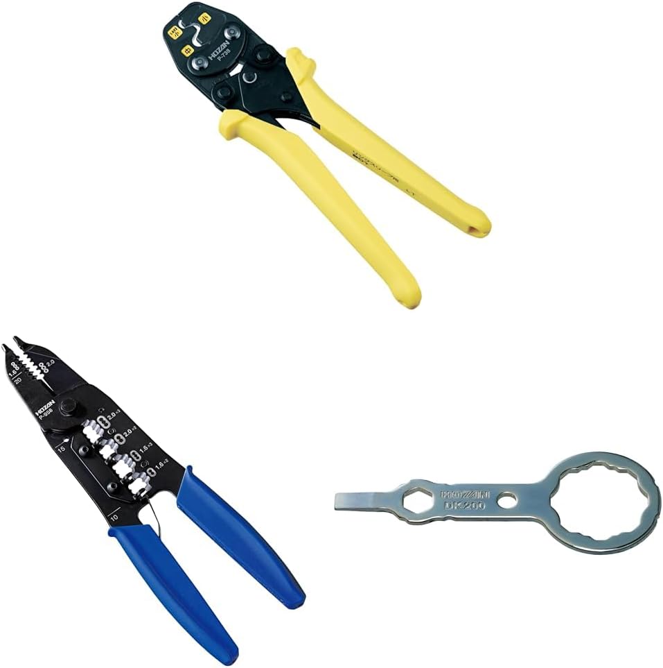 セット買い】ホーザン(HOZAN) 圧着工具 リングスリーブ用 電気
