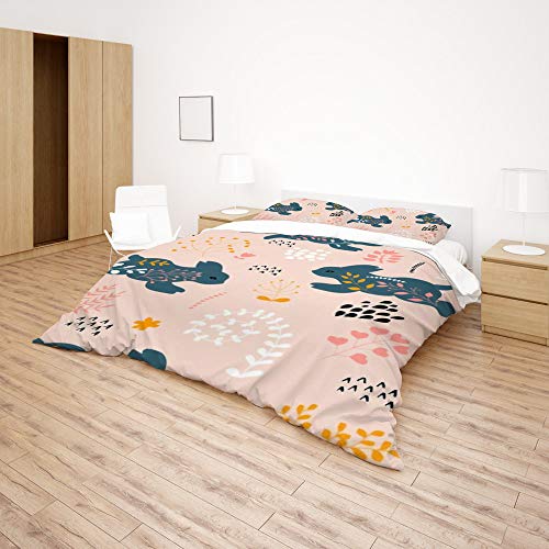 Housse de couette lapins et fleurs pour une chambre douce - 5