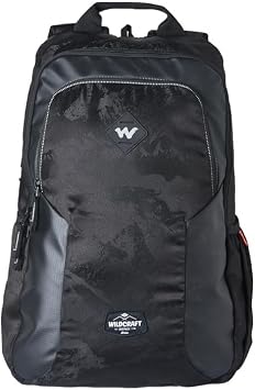Wildcraft Casual Backpack Dapper 30 for Mens & Womens | Unisex Backpack Black,30Liter