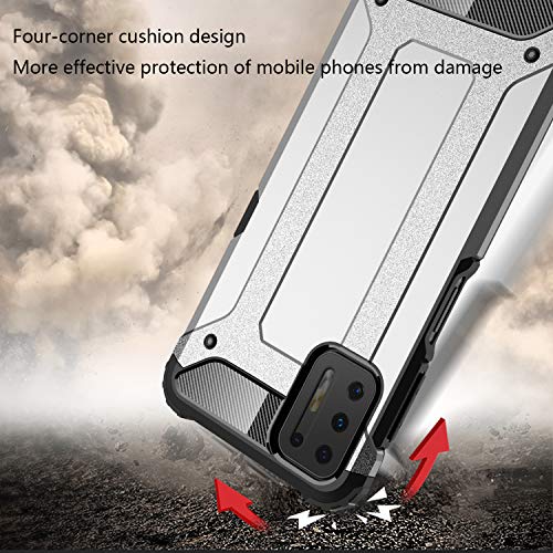 FanTing Cover per Motorola Moto G9 Plus,[Rugged