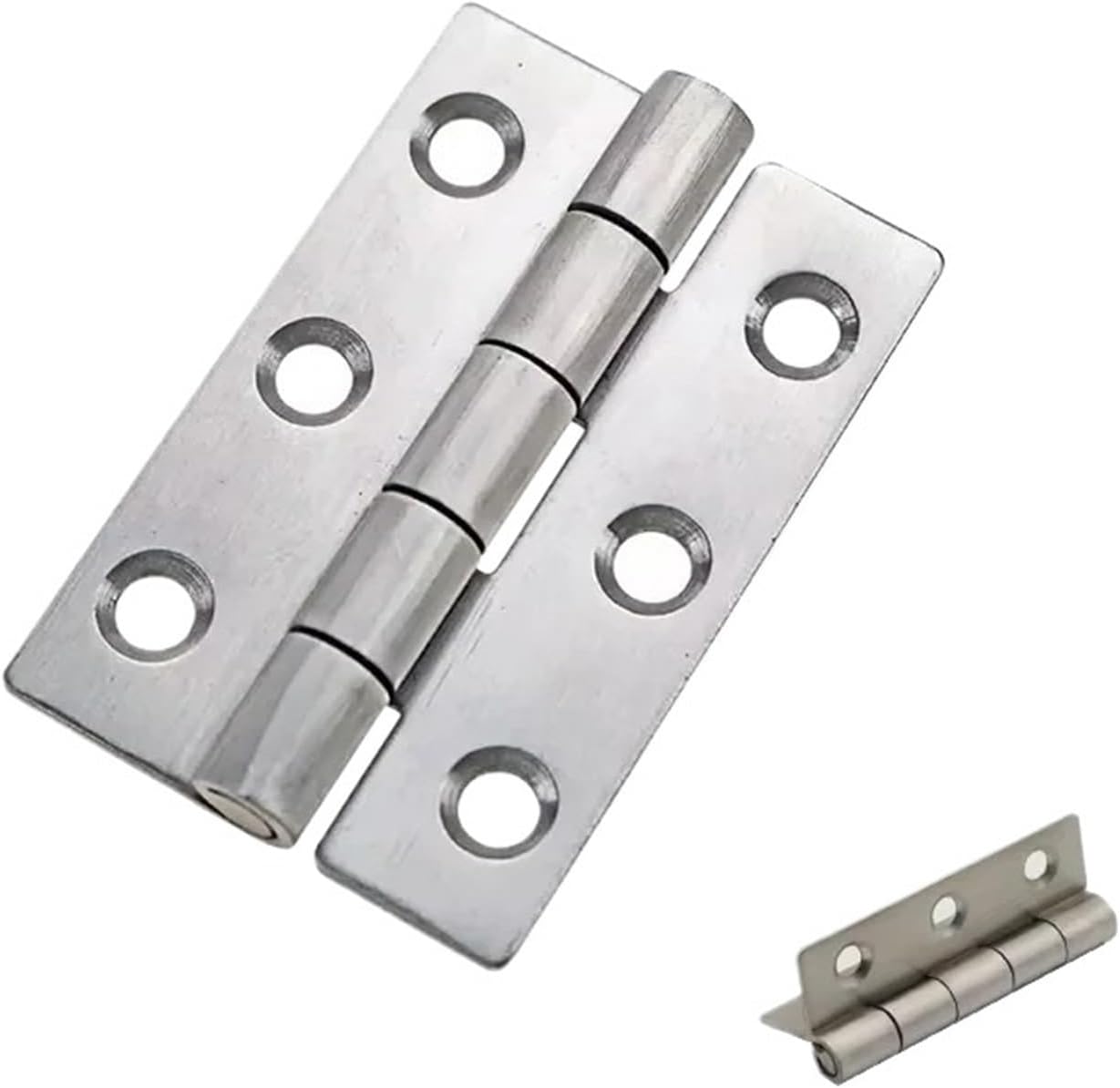 304 Stainless Steel Door Load-Bearing Hinge Industrial Machinery Equipment Door Folding Hinge 1Pcs