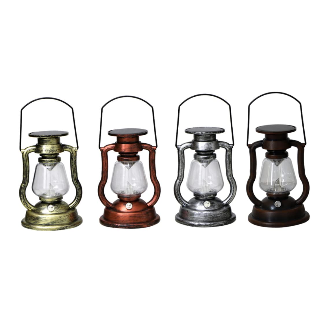 Lampada Tavolo retrò retrò di Lanterna Solare Vintage Lights Bronzo Vintage