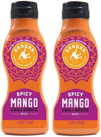 Bandar Foods Spicy Mango Chili Sauce 2 Pack