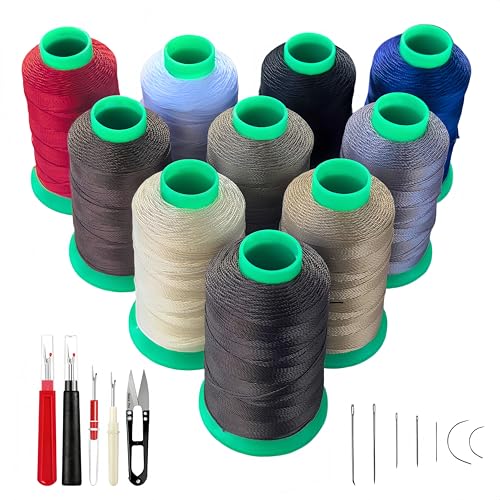 Sissewpro UV Resistant Upholstery Thread Heavy Duty for Hand Sewing