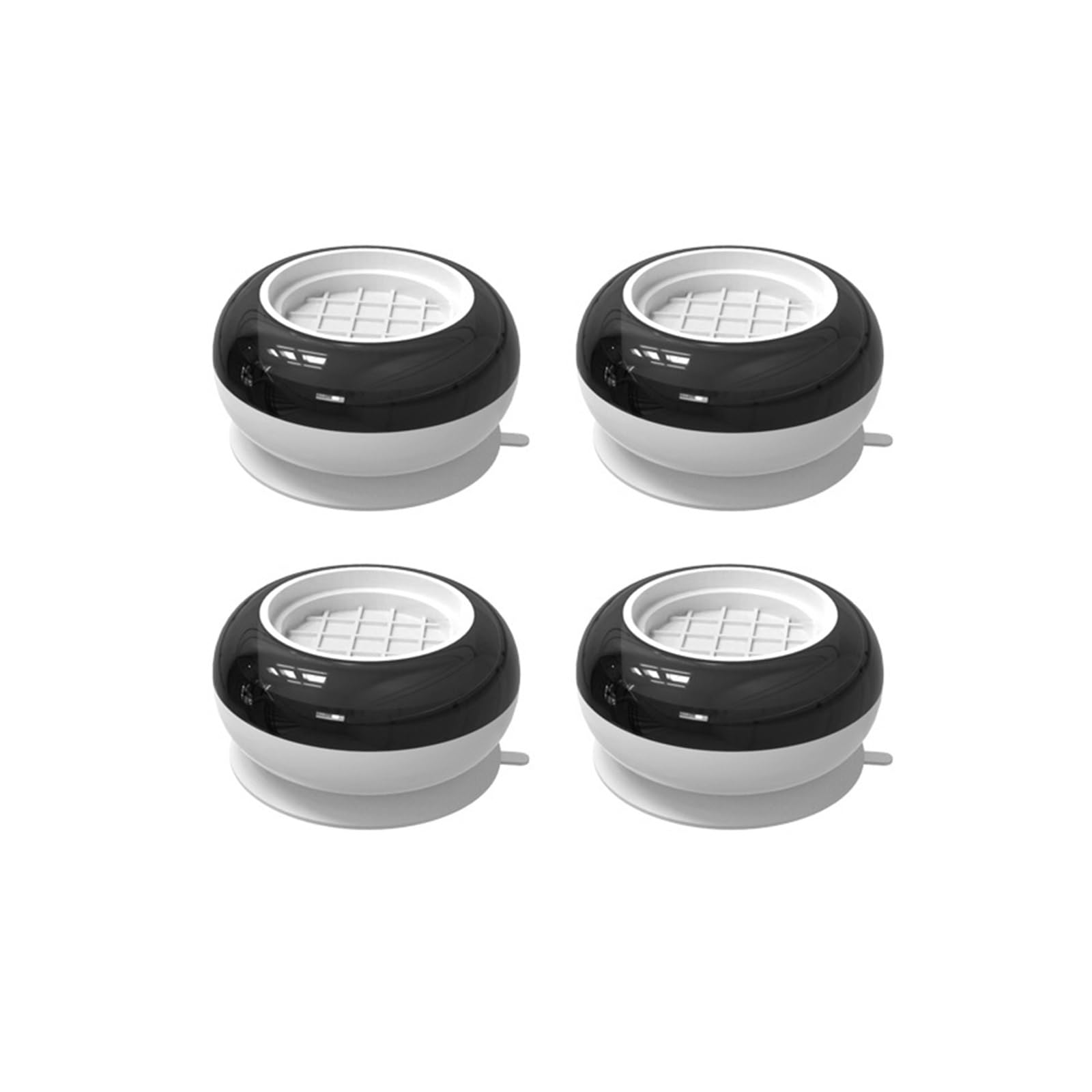 Cuscinetti Antivibranti Piedini In Gomma For Lavatrice | Piedino di sollevamento for mobili for mobili del frigorifero(White-4pcs)