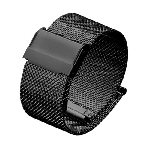 [SLFJEYTX] 1�� 8/10/12/13/14/15/16/18/19/20/21/22/24mm 0.6mm ���b�V���E�H�b�`�o���h �����Y ���f�B�[�X �X�e�����X�X�`�[���X�g���b�v ���j�o�[�T���u���X���b�g�x���g(0.6mm-Black,18m