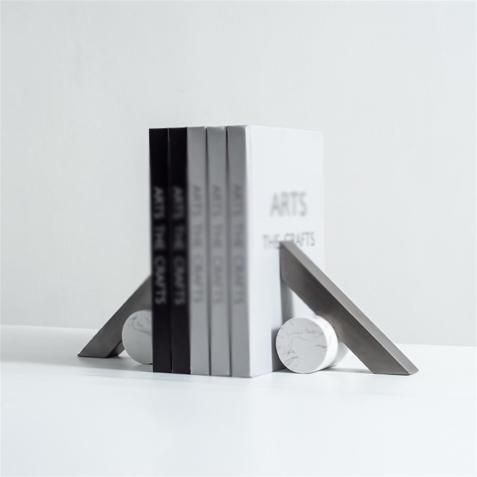 fermalibri Fermalibri decorativi Fermalibri resistenti Fermalibri geometrici for contenere libri Fermalibri for libri pesanti for scaffali, scrivania, ecc. fermalibri per mensole