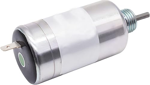 Miniatura 2 de labwork 185206085 Reemplazo de la válvula de solenoide de parada de combustible de 12 V para motor y caja Holland de la serie Perkins 100