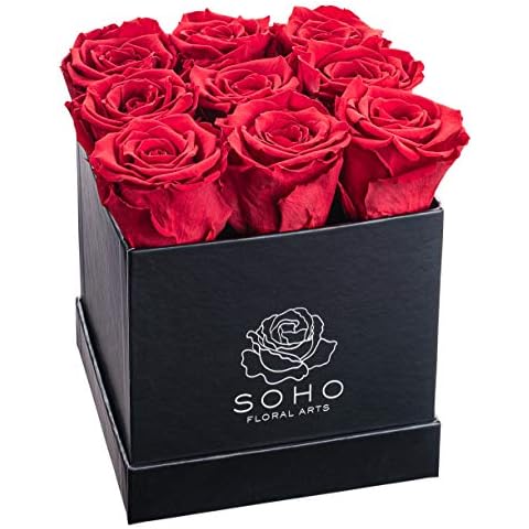 Soho Floral Arts Preserved Roses Box Cover