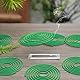 Räucherspirale Citronella – Jede Spule hält 5–7 Stunden – geeignet für Outdoor-Camping, Terrasse, Wandern usw. (2er-Pack enthält 48 Spulen und 2 Spulenständer)