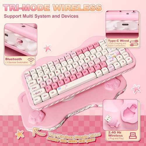 Wireless RGB Mechanical Gaming Keyboard