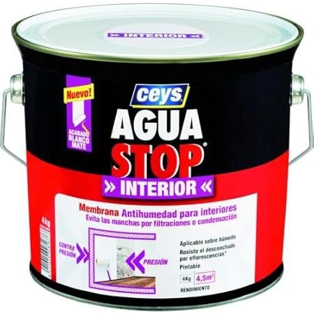 Ceys Ce902816 Aguastop Interior 4kg No Aplica Amazon Es Bricolaje Y Herramientas