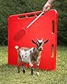 Pig Sorting Board w/Sorting Stick Paddle - Livestock Sorting Panel - Cattle Panel, Hog Panels, Mini Pig, Baby Goat Supplies - Show Pig Supplies Livestock - Farm Equipment - Medium 38" x 30" x 2"