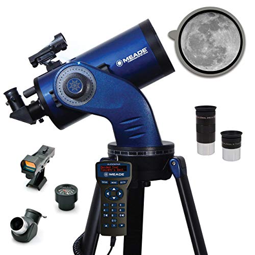 Meade Instruments 218006 0120114 Télescope StarNavigator ng 125 Télescope Maksutov-Cassegrain, Noir