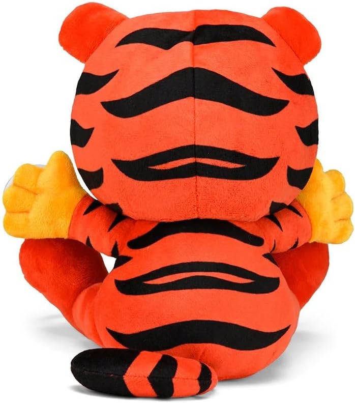 Kidrobot Garfield Year of The Tiger 8"" Plush Window Clinger - Red Edition, Orange - Image 5