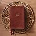 NKJV, Single-Column Reference Bible, Verse-by-verse, Brown Leathersoft, Red Letter, Comfort Print (Thumb Indexed)