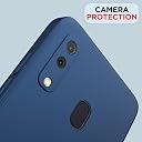 Pikkme Samsung Galaxy A20 / A30 / M10s Back Cover Soft Matte Liquid Silicone TPU | Camera Protection | Shockproof Slim Back Case for Samsung Galaxy A20 / A30 / M10s (Blue) gallery image