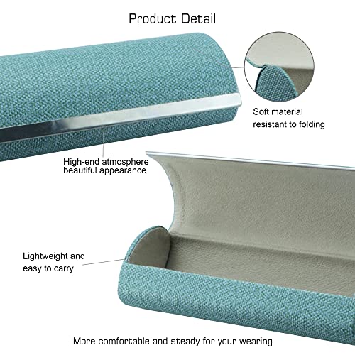 Image of VisionGlobal Hard Shell Eyeglass Case for Eyeglasses and Sunglasses for Men /Women and Kids