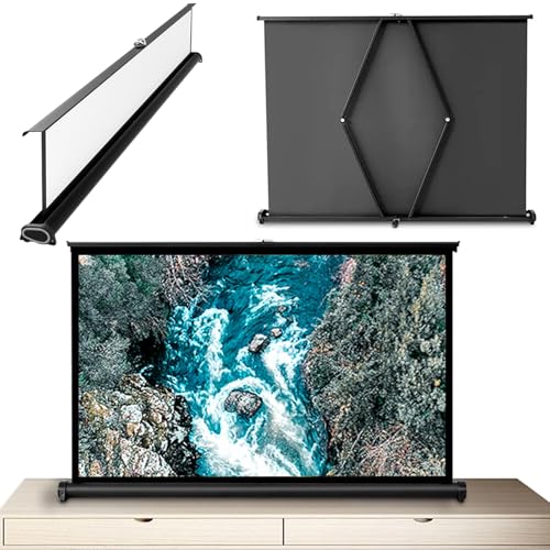 Pantalla Manual Portátil para Proyección de Piso 40"