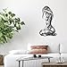 Xedatric Modern Abstract Metal Wall Art-Minimalist Line Sculpture for Bedroom,Living Room,Bathroom-Unique Metal Wall Decor for Home & Office