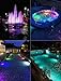 Skairipa Solar Pool Lights, Solar Powered Submersible LED Lights with Remote IP68 Waterproof, Swimming Pool Light, 16 Colors Pool Light for Frame Above Ground Inground Pool, Pond (Blue, 2 Pack)