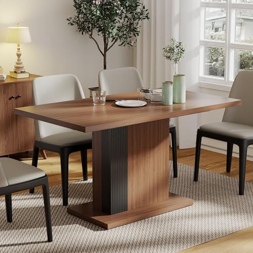 Manora 55 Farmhouse Dining Table for 6