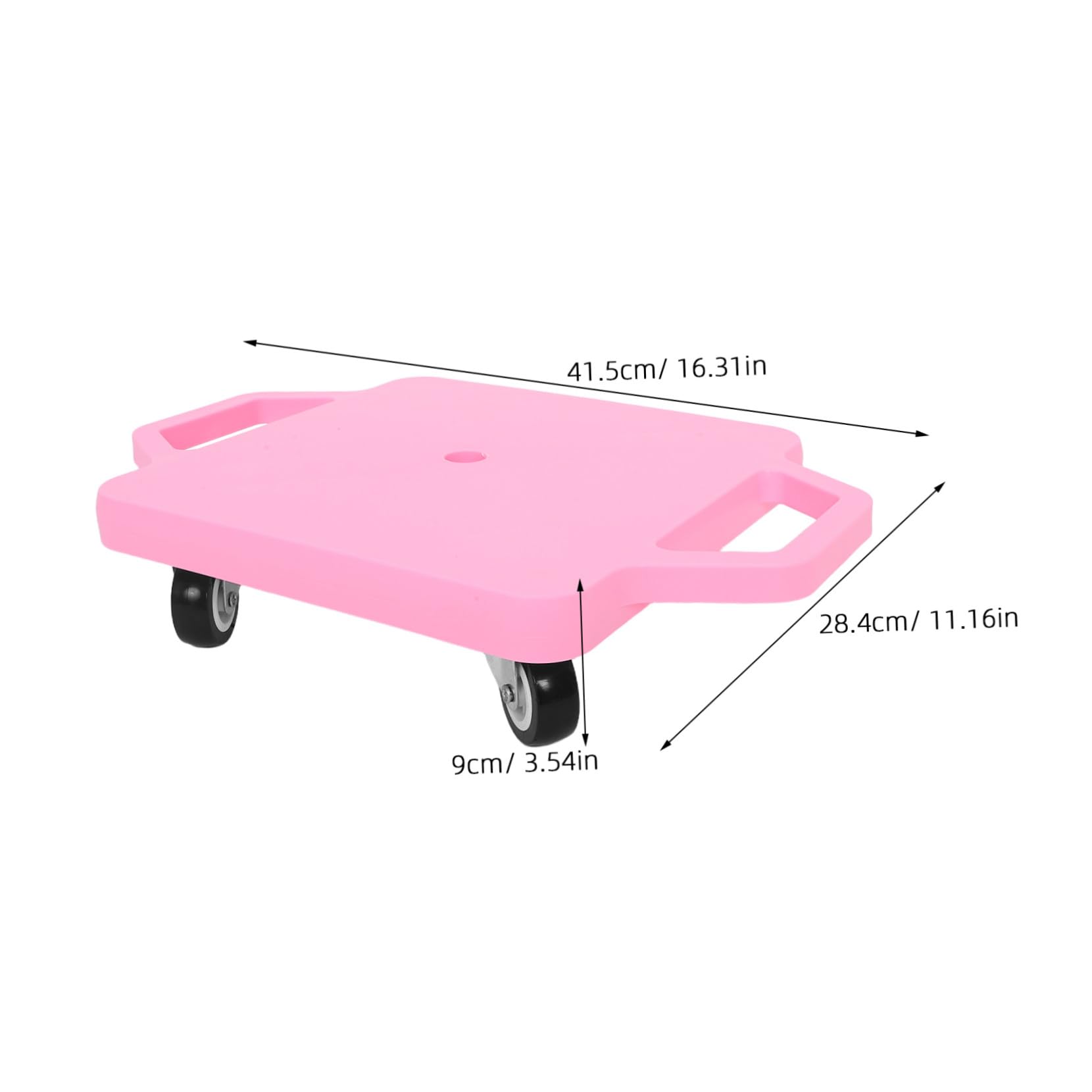 SUPVOX Scooter Board para Asas Tabla de Equilibrio Resistente con Ruedas para Entrenamiento Sensorial y Desarrollo de Habilidades Sociales Preescolar